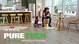 Waterproof PureTech Flooring by Mohawk [upl. by Nahtahoj]