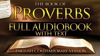 Holy Bible Audio PROVERBS 1 to 31  With Text Contemporary English [upl. by Ihab]