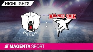 Eisbären Berlin  Kölner Haie  3 Spieltag 1920  MAGENTA SPORT [upl. by Jamilla822]