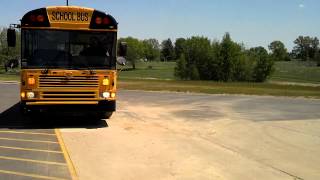 Bus 12 Backing out of the Garage [upl. by Healy]