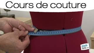 Cours de couture  bien prendre ses mesures [upl. by Mackenzie]