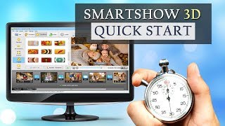 Slideshow School SmartSHOW 3D Quick Start [upl. by Landers]