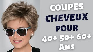 COUPES DE CHEVEUX 2023 POUR 40 50 75 ANS TENDANCE FEMME  Anne Blanc [upl. by Stormie]