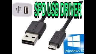 All SPD Cpu usb Driver For Windows 10 32 or 64 bitNew Driver 2018 and 100 working [upl. by Daniele]