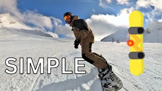 THE VERY SIMPLE THEORY OF GOOD SNOWBOARDING [upl. by Aierb722]