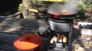 Ecozoom Rocket Stove  Spring Goulash 5Hrs [upl. by Eydnarb]