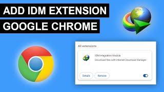 How To Add IDM Extension In Google Chrome  Easy Guide 2024 [upl. by Anaihr]