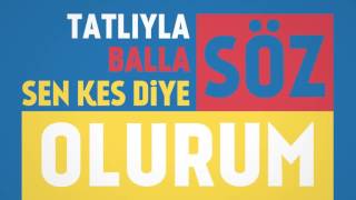 Yalın  Tatlıyla Balla Lyric Video [upl. by Hands]