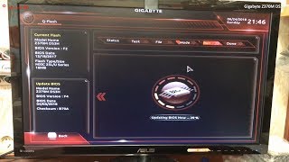 Материнская плата Gigabyte Z370M DS3H обновление  прошивка  bios [upl. by Galitea]