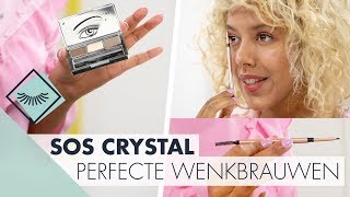 Hoe krijg ik de perfecte wenkbrauwen l SOS Crystal [upl. by Kletter]