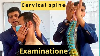 Cervical spine Examination فحص غضاريف الرقبة [upl. by Aivatan608]