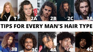 ULTIMATE GUIDE To Mens Hair Types  How To Find YOUR Hair Type amp The BEST Products To Use [upl. by Nojed]