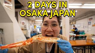 Going To Osaka For The 1st Time  Osaka Travel Vlog [upl. by Klarika]