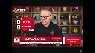 Mark Goldbridge Reaction to Brighton 21 Man Utd  95thMinute Winner [upl. by Nodarse131]