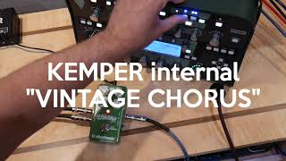 Kemper chorus vs Neunaber Inspire vs H9 VS TC1210 vs [upl. by Ellehcin]