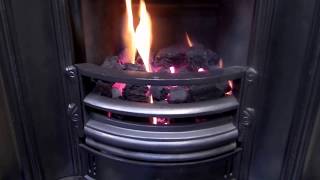 Britains Heritage Living flame Gas Fire Decorative fuel effect fire D F E [upl. by Aivek]