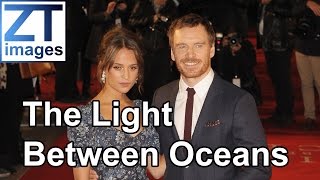 Michael Fassbender and Alicia Vikander at the film premiere The Light Between Oceans in London UK [upl. by Hyman]