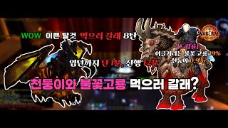 WOW the war within 카라잔에 고룡이랑 천둥이 먹으러 갈래 WOW MOUNT Midnights Eternal Reins Smoldering Ember Wyrm [upl. by Meekyh]