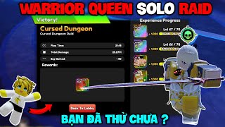 Mình Săn Sale Thành Công WARRIOR QUEEN Đem Đi SOLO RAID Liệu Có Thể Không  Anime Defenders [upl. by Laughton548]