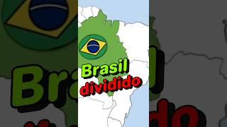 O Brasil pode se dividir brasil geografia [upl. by Oiled307]