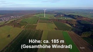 Windpark Scharfenberg [upl. by Uamak]