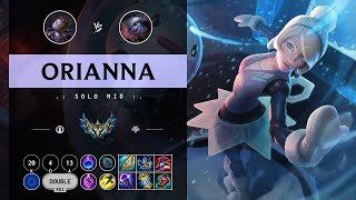 Orianna Mid vs Tristana  EUW Challenger Patch 1411 [upl. by Jacoby]