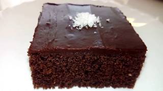 Recette Gâteau au chocolat sans œufs facile rapide [upl. by Antonie345]