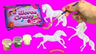 Breyer Stablemate Horse Crazy Surprise Painting Kit Mystery Blind Bag Custom Horses Craft Toy [upl. by Egnalos358]