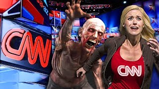 ZOMBIES ATTACK CNN Black Ops 3 Zombies [upl. by Placeeda]