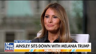 First Lady Melania Trumps Full Interview on Fox amp Friends [upl. by Averi]