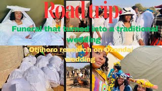 Vlog Travel vlogA funeral that turned into a wedding Ovaherero WeddingsOzonda part 1🇳🇦🌍 [upl. by Sorkin]