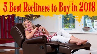 5 Best Recliner Chair To Buy  Best Reclining Sofa [upl. by Dell]