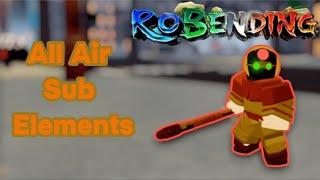 All Air Bending SubElements  Robending Online [upl. by Yart]