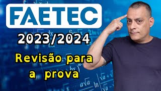 REVISÃO PARA A FAETEC [upl. by Nadya837]