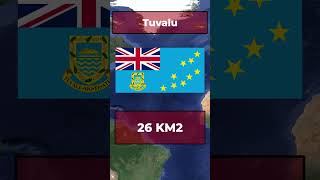 Whats The SMALLEST Country shorts countries flag facts geography travel viral fyp [upl. by Grantland]