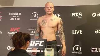 Anthony Smith weighs in for UFC Stockholm [upl. by Reeba]