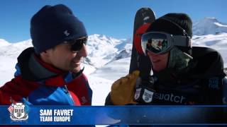 SSC15 Zermatt AAA  Day 2  BackCountry Slopestyle Inspection [upl. by Delisle]