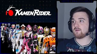 All Pretty Female Kamen Riders  Henshin amp Finisher Attack  Femme to Sabela  Updated  Reaction [upl. by Vano]