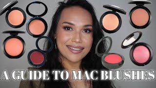 GUIDE TO MAC BLUSHES [upl. by Harding20]