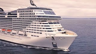 MSC Grandiosa Cruise Ship Tour  Greatness At Sea [upl. by Yenettirb854]