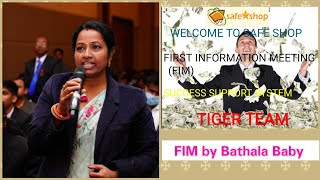 Safe shop FIM video in telugu  First Information Meeting  Mana Safeshop [upl. by Erica]