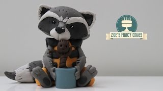 Rocket Raccoon cake topper Guardians of the Galaxy [upl. by Adnolor]