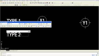 Create axis name symbol with block attribute AutoCAD [upl. by Gabey]