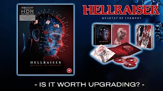 HELLRAISER  QUARTET OF TORMENT  LIMITED EDITION 4K UHD REVIEW I UNBOXING amp MORE [upl. by Rafaj]