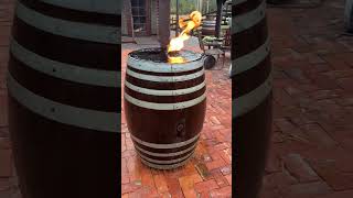 Wild Buck Whiskey Flaming Barrel Fountain [upl. by Majka186]