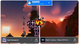 ✨ Newb Reimagined VS Newb X Legacy 🔥 With Download Links   MCPE [upl. by Bumgardner]