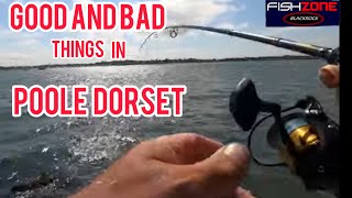 BASS FISHING POOLE HARBOUR ON LURES  pure filth left behind [upl. by Alis639]