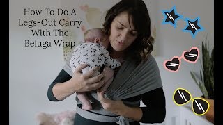 How to use a baby wrap pt 2  ft The Beluga Baby Wrap [upl. by Mercuri]