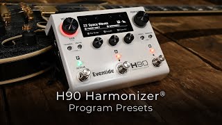 H90 Harmonizer® Program Presets Demo [upl. by Hoeve338]