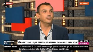 Benjamin Cauchy invité sur CNews chez Morandini 1 octobre 2020 [upl. by Violette]